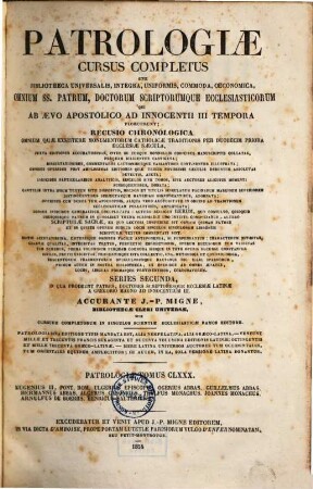 Eugenii III Romani pontificis epistolae et privilegia