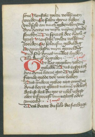 Spruch von den zehn Geboten