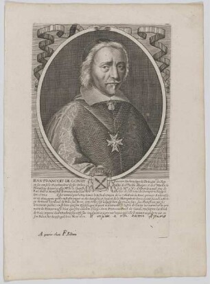Bildnis des Iean Francois de Gondy
