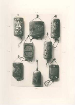 [Eight Inro. (Nos. 53, 269, 286, 367, 513, 553, 556, 683)]