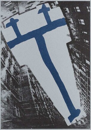 Karl Horst Hödicke: Ohne Titel (Der Himmel über Schöneberg), 2014 (Vorlage von 1972)