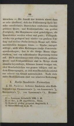 4. Rothe Sandstein-Formation.