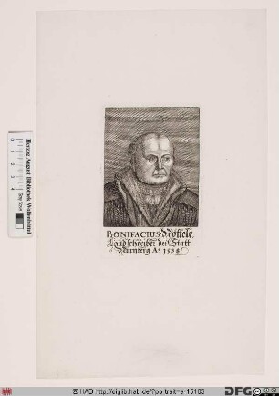 Bildnis Bonifacius Nöttele