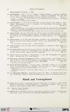 Mimik und Vortragskunst (Nr. 925-950)