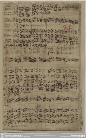 Concertos - Mus.2423-O-7 : vl, orch - D; FaWV L:D7; KünF 36