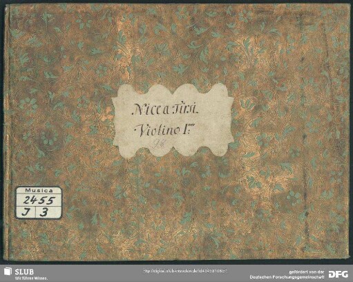 Nice a Tirsi - Mus.2455-J-3a : S, orch, bc, ob