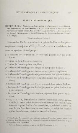 Revue Bibliographique.