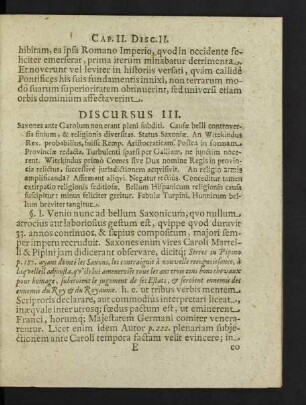 Discursus III.
