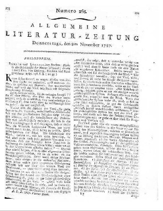 Die magische oder unsichtbare Leyer. Eine modernisierte Erzählung aus der Hexen-, Zauber- und Gespenster-Zeit. Erfurt: Keyser 1787