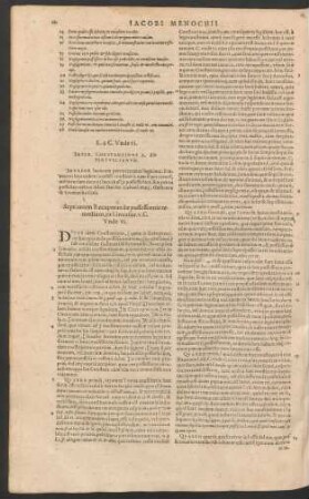 Septimum Recuperandae possessionis remedium, ex I. invasor. v. C. Unde vi.