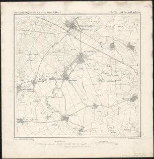 Meßtischblatt 143 : Neuhaldensleben, 1873 : Neuhaldensleben. - Aufn. 1858. - 1:25000. - [Berlin]: Reichsamt für Landesaufnahme, 1873. - 1 Kt.