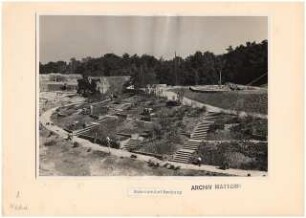Reichsgartenschau 1939 auf dem Killesberg, Stuttgart: Rosental, Erdarbeiten