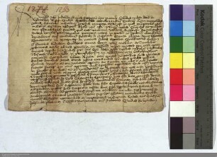 Ritter Eckard von Liederbach schenkt dem Deutschen Hause in Marburg seine Güter zu Alsfeld, Liederbach, Dirsrode, Vockenrod, Ehringshausen, Wolfha...