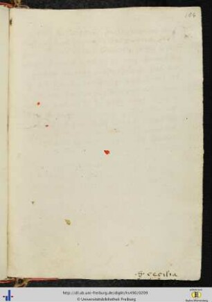 [104r] S. Cecilia.