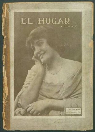 [Retrato fotográfico de] Señorita Julia Taquini - [Portada] : Fotografía de C. Aymasso y Cía.