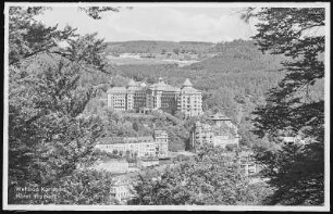 Weltbad Karlsbad. Hotel Imperial (1912) : Karlsbad. Blick auf das Hotel Imperial (1910-1912; Ernest Hébrard)