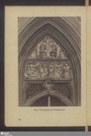 Dom. Tympanon des Westportals