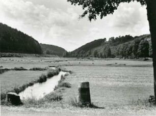 Oberes Ahrtal. In der Nähe der Quelle der Ahr bei Ahrhütte