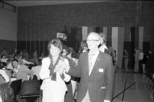 30. Tagung 1980 Chemiker; Studentenabend: Frau Anfinsen, William N. Lipscomb