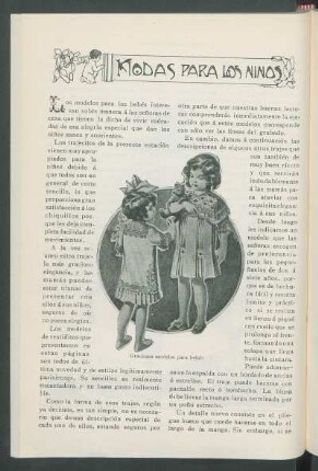 Modas para los Niños