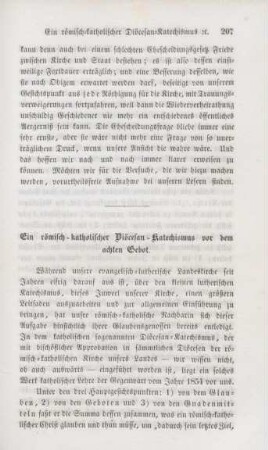 207-230 Ein römisch-katholischer Diözesan-Katechismus vor dem achten Gebot