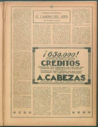 El camino del bien : Páginas olvidadas