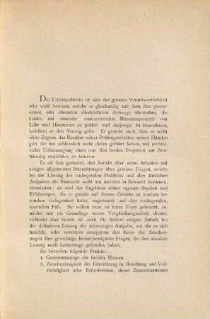Die k. k. Hofmuseen in Wien und Gottfried Semper : drei Denkschriften Gottfried Sempers. Hrsg. v. seinen Söhnen