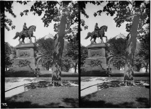 Karlsruhe Kaiserplatz Reiterdenkmal Kaiser Wilhelm I.