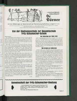 Gemeinschaft der Fritz-Schumacher-Siedlung