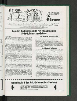 Gemeinschaft der Fritz-Schumacher-Siedlung