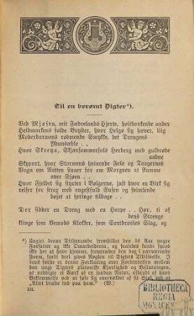 Digtervaerker og prosaiske Skrifter : Udgivne af H. Lassen, 3