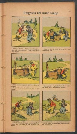 Desgracia del señor Conejo - [Cómic]