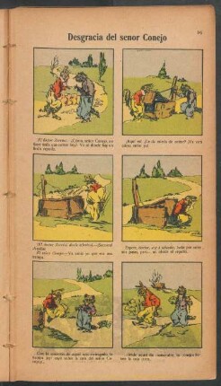 Desgracia del señor Conejo - [Cómic]