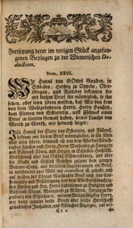 Gesamlete Nachrichten Den gegenwärtigen Zustand des Herzogthums Schlesien betreffend, 6