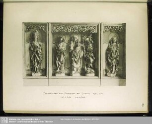 Flügelaltar Aus Gersdorf Bei Leisnig. 1510-1520