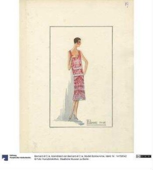 Abendkleid von Bernard et C.ie, Modell Bonne Amie
