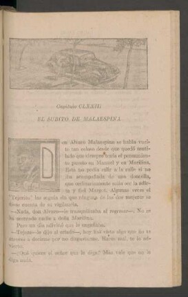 Capítulo CLXXIII - El súbito de Malaespina