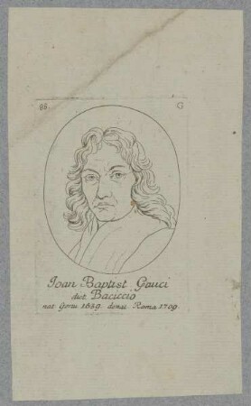 Bildnis des Giovanni Battista Gaulli