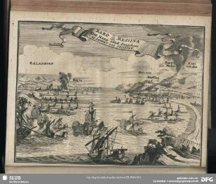 Faro di Messina Die Meer-Enge zwischen Calabrien und Sicilien