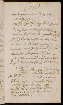 743-764, 5. Sept. 1784 - 14. Sept. 1784 Vorwelt