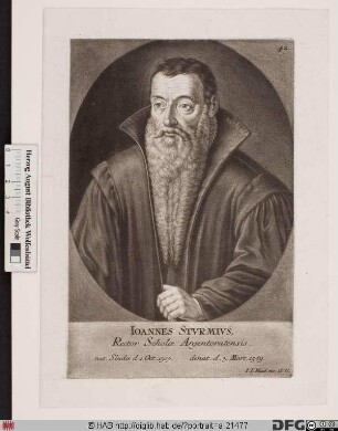 Bildnis Johannes Sturm