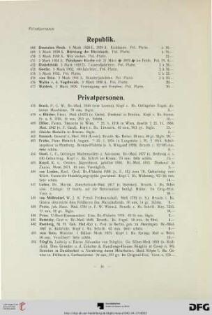 Privatpersonen (Nr. 478-498)
