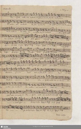 Karl Jakob Wagner: Dir o Gott woll'n wir vertraun