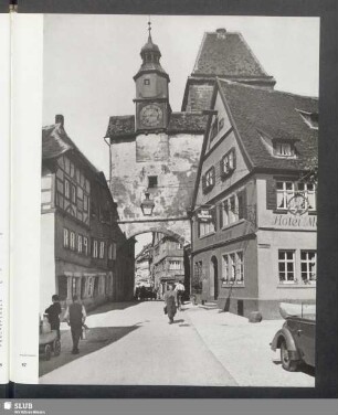 Rothenburg, Dinkelsbühl, Nördlingen
