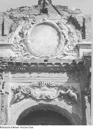 Großer Garten, Palais, Inneres, Obergeschoss, Hauptsaal, Schmalseite