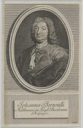 Bildnis des Johannes Bernoulli