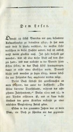 Dem Leser