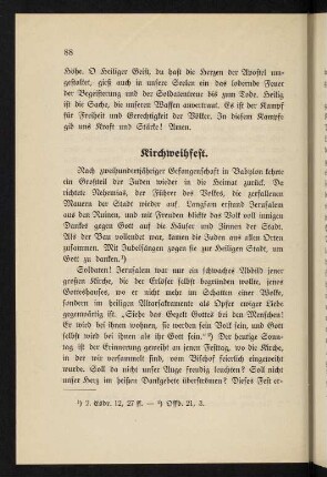 88-91, Kirchweihfest