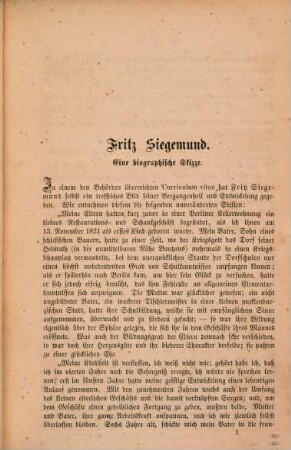 Fritz Siegemund ...