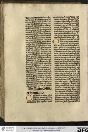 Cosmas dicitur a cosmos quod est forma vel ornatus vel secundum Ysidorum cosmos grece dicitur mundus latine.